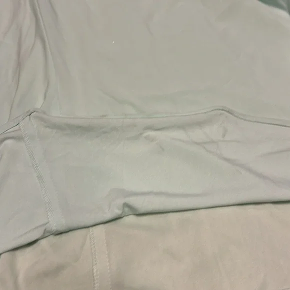 Ieena MAC Duggal ruched off the shoulder dress size 2 light green - Picture 5 of 9